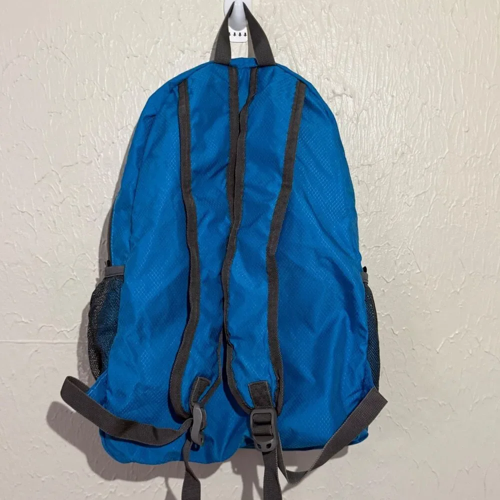 ZOMAKE Packable Backpack Lightweight Foldable Daypack Travel Hiking Aqua Blue